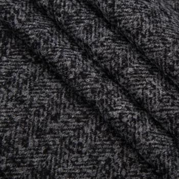 Шерсть буклированная Fabiana Filippi 066-16523 серый "елочка"