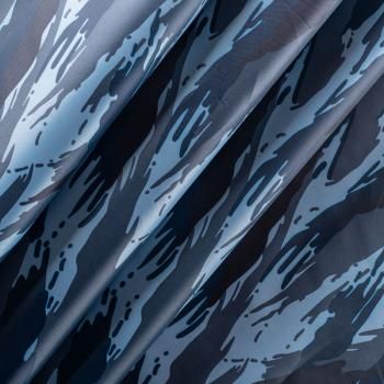 Ткань плащевая оксфорд 042-01925 серо-голубой камуфляж