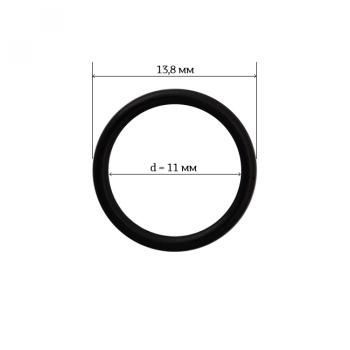 Кольцо для бюстгалтера ARTA.F 11 мм металл 2 шт 2830-170 черный 