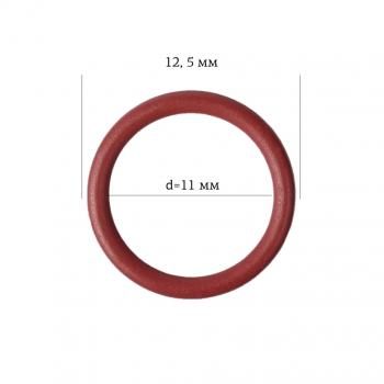 Кольцо для бюстгальтера ARTA.F 11 мм металл 2 шт 2830-101 темно-красный 