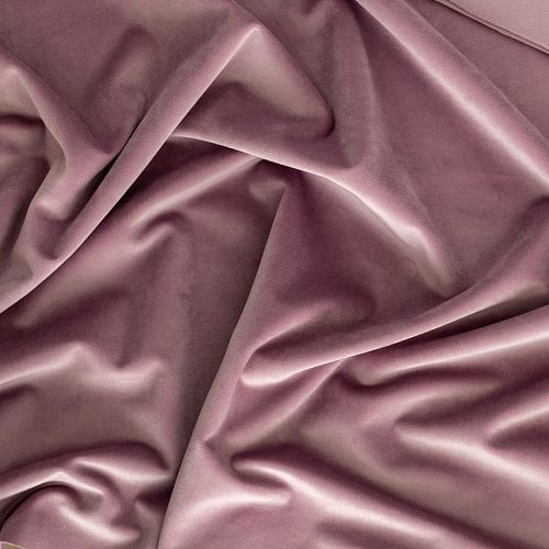 Ткань портьерная бархат h-300 см 512-02-212 розовый кварц однотонный