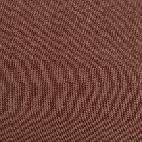 Твил-штапель К33-322 красно-коричневый однотонный