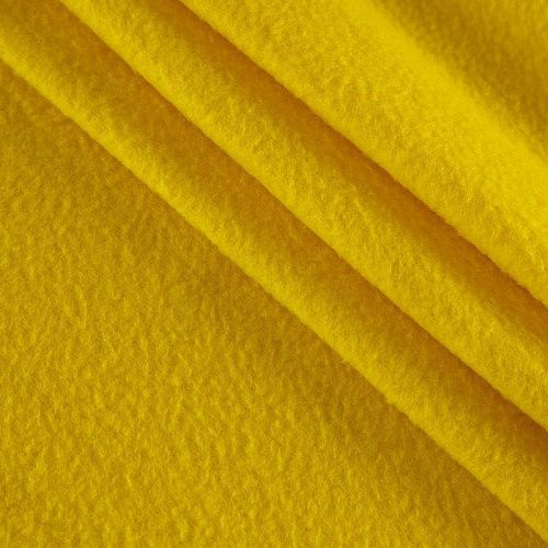 Флис 061-15712 желтый однотонный