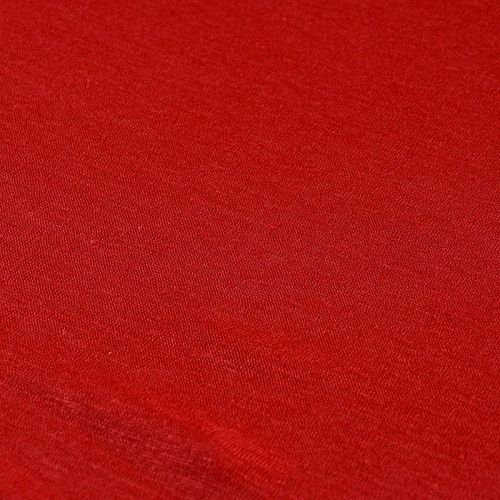 Трикотаж 056-11943 оранжево-красный однотонный