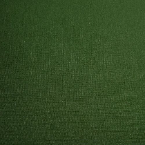 Лен-вискоза 035-13095 лесной зеленый однотонный