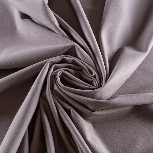 Джерси 014-00824 серо-бежевый однотонный