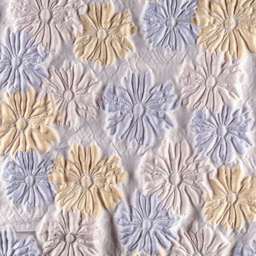 Жаккард К12-365 молочно-голубой