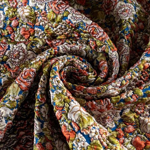 Жаккард К13-383 синий