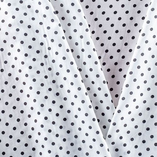 Штапель 069-01475 белый принтованный