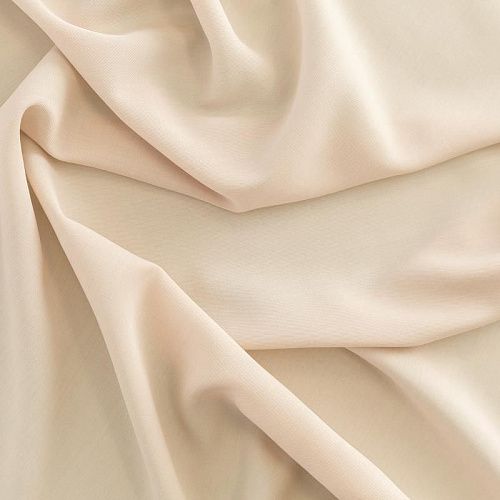 Ткань костюмная К36-113 пудровый однотонный