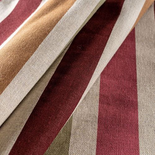 Ткань портьерная L-280 см Т471-02-03 песочный принтованный