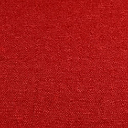 Трикотаж 056-11943 оранжево-красный однотонный