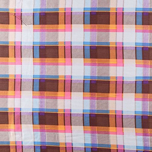 Штапель К13-0061 светло-серый принтованный