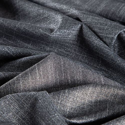 Ткань костюмная с люрексом 025-20788 серый меланж