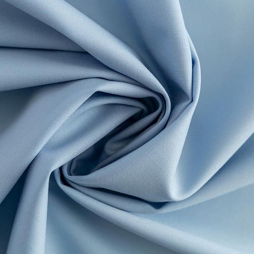 Ткань костюмная К36-240 голубой однотонный