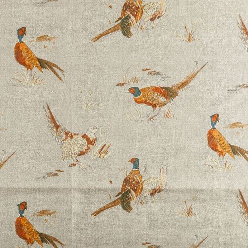 Ткань портьерная Т430-02-17 бежевый принтованный