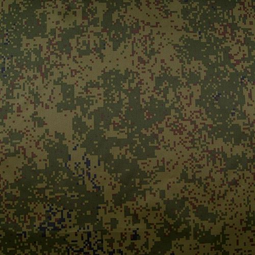 Ткань плащевая оксфорд 042-13239 зеленый принтованный
