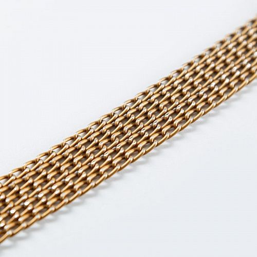 Цепь декоративная 4 мм металл 20-4-антик