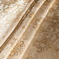 Ткань портьерная жаккард h-290 см 02-02-00328 светлое золото