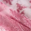 Гипюр К03-0074 розовый антик
