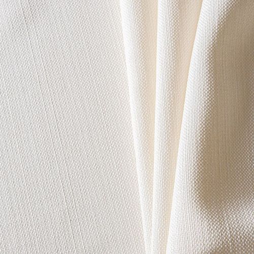 Ткань портьерная лен h-300 см 05-02-11499 ванильный однотонный