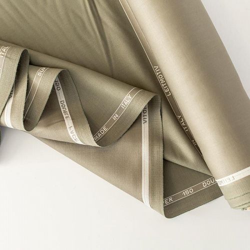 Ткань костюмная К22-533 песочный однотонный