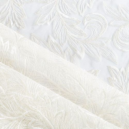 Гипюр 012-05437 молочный