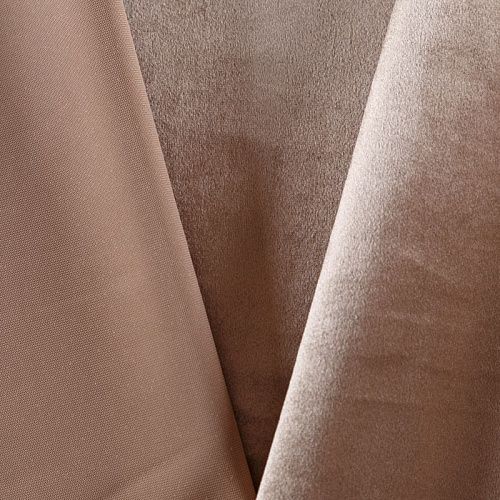 Ткань микровелюр 09-02-08939 корица однотонный