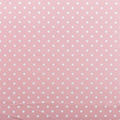 Шелк синтетический 065-01466 пудровый принтованный