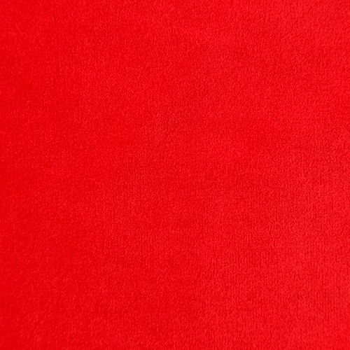 Бархат 002-06325 красный однотонный