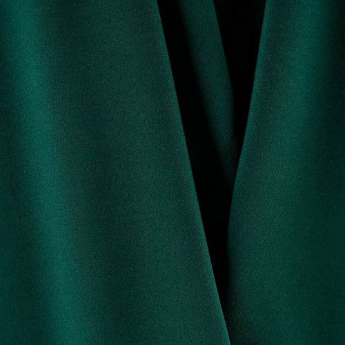Ткань костюмно-плательная К33-367 темно-зеленый однотонный