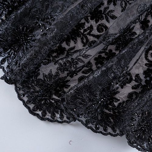 Гипюр 012-10389 черный