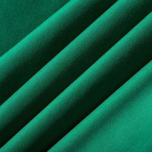 Джерси с начесом 014-03171 изумрудный однотонный