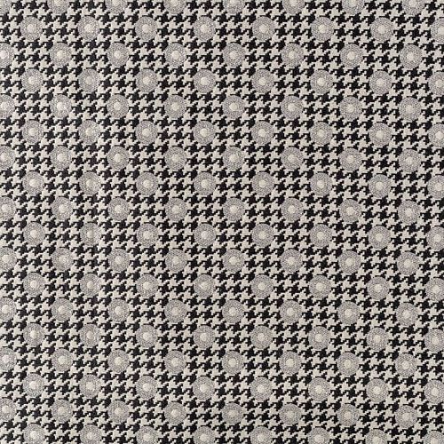 Жаккард с люрексом К15-349 черно-белый