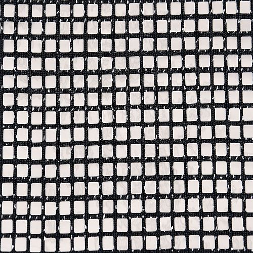 Трикотаж с пайетками 056-11076 черный/серебро