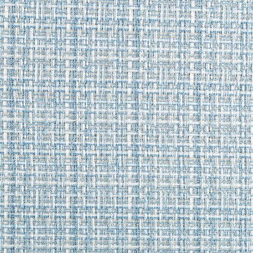 Твид-рогожка 052-04396 бело-голубой