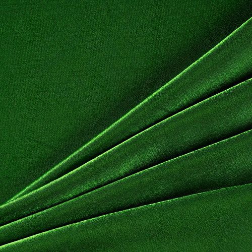 Креп-сатин К33-911 зеленый однотонный