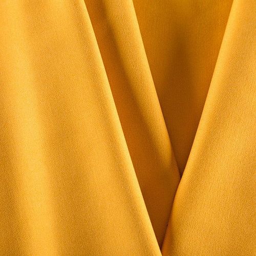 Джерси 014-03710 шафрановый однотонный