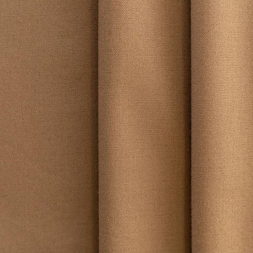 Ткань костюмная К33-418 бежево-желтый однотонный