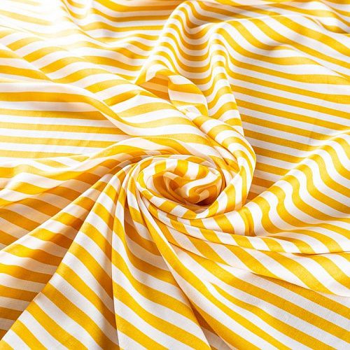 Штапель 069-01379 белый принтованный