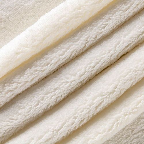 Мех искусственный 1020-341-037-0033 молочный однотонный