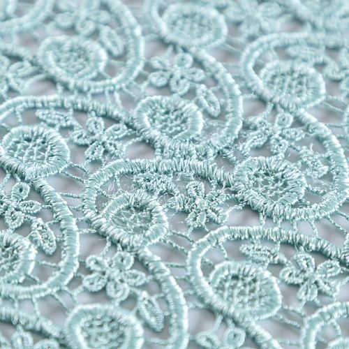 Гипюр-макраме 012-10419 ментоловый