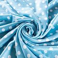 Твил-штапель 069-01323 col.1 голубой принтованный