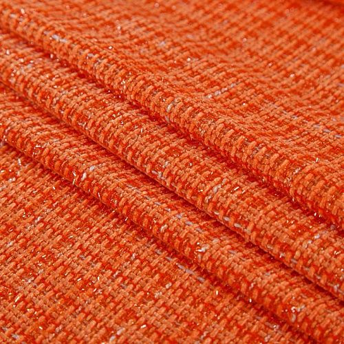 Твид шанель 052-15485 оранжевый