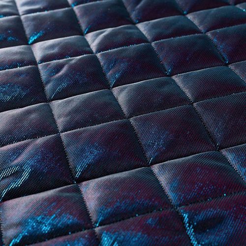 Ткань курточная 033-01993 розово-синий хамелеон