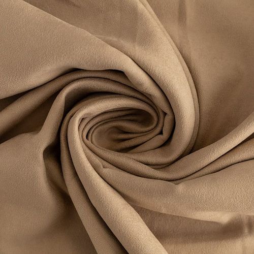 Замша портьерная h-295 см 500-02-135 бежевый однотонный