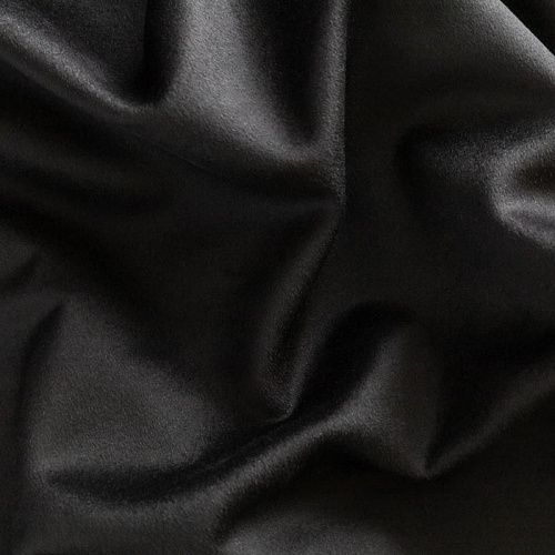 Кашемир К32-134 черный однотонный