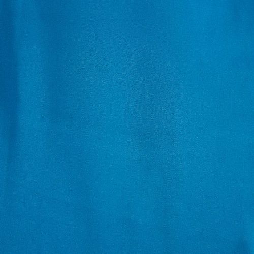 Шелк синтетический стрейч 065-15272 голубой однотонный