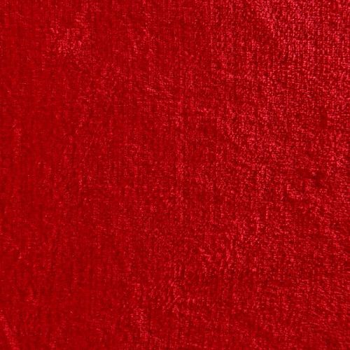 Флис-мех 061-09181 красный однотонный