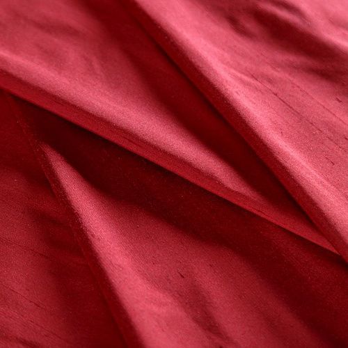 Дикий шелк 016-04903 вишневый однотонный